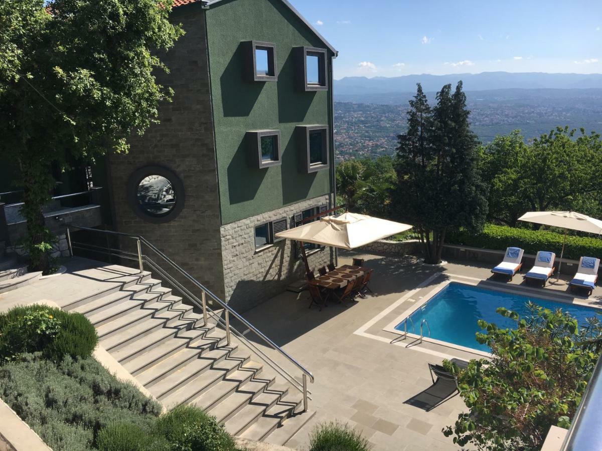 Luxury Apartment With Private Pool And 2 Bedrooms In Villa Opatija Bay View 外观 照片
